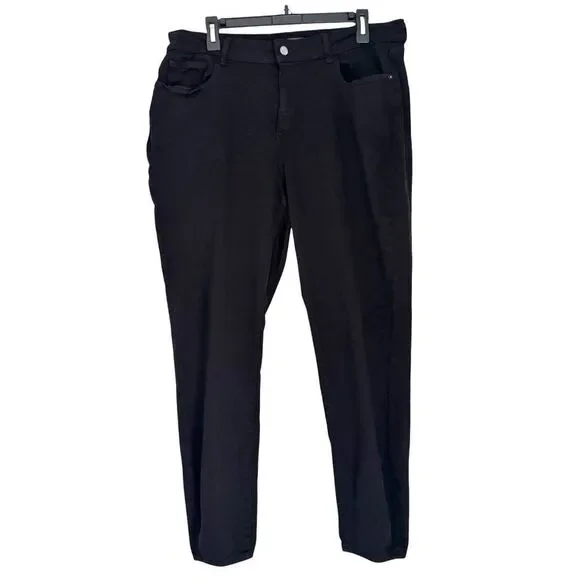 DL1961 Florence Crop Mid Rise Instasculpt Skinny Jean in Hail Size 18W - Picture 4 of 8